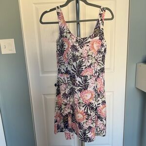 H&M DIVIDED Floral A Line dress